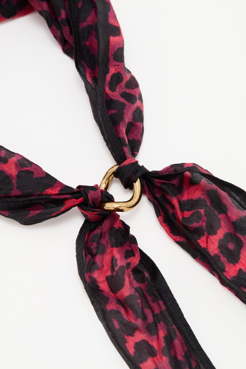 Pashmina West Chita Rojo