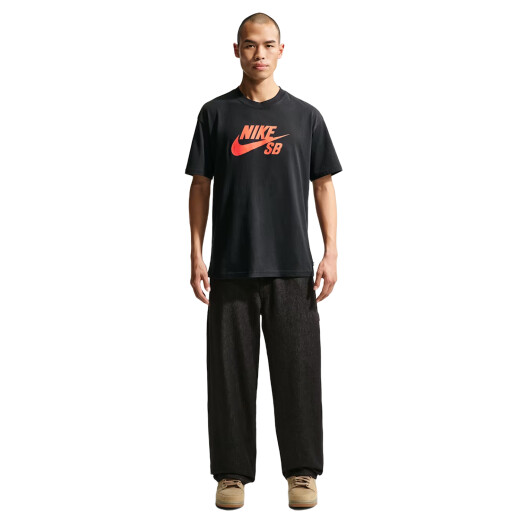 Remera Nike Sb Logo - Negro Remera Nike Sb Logo - Negro