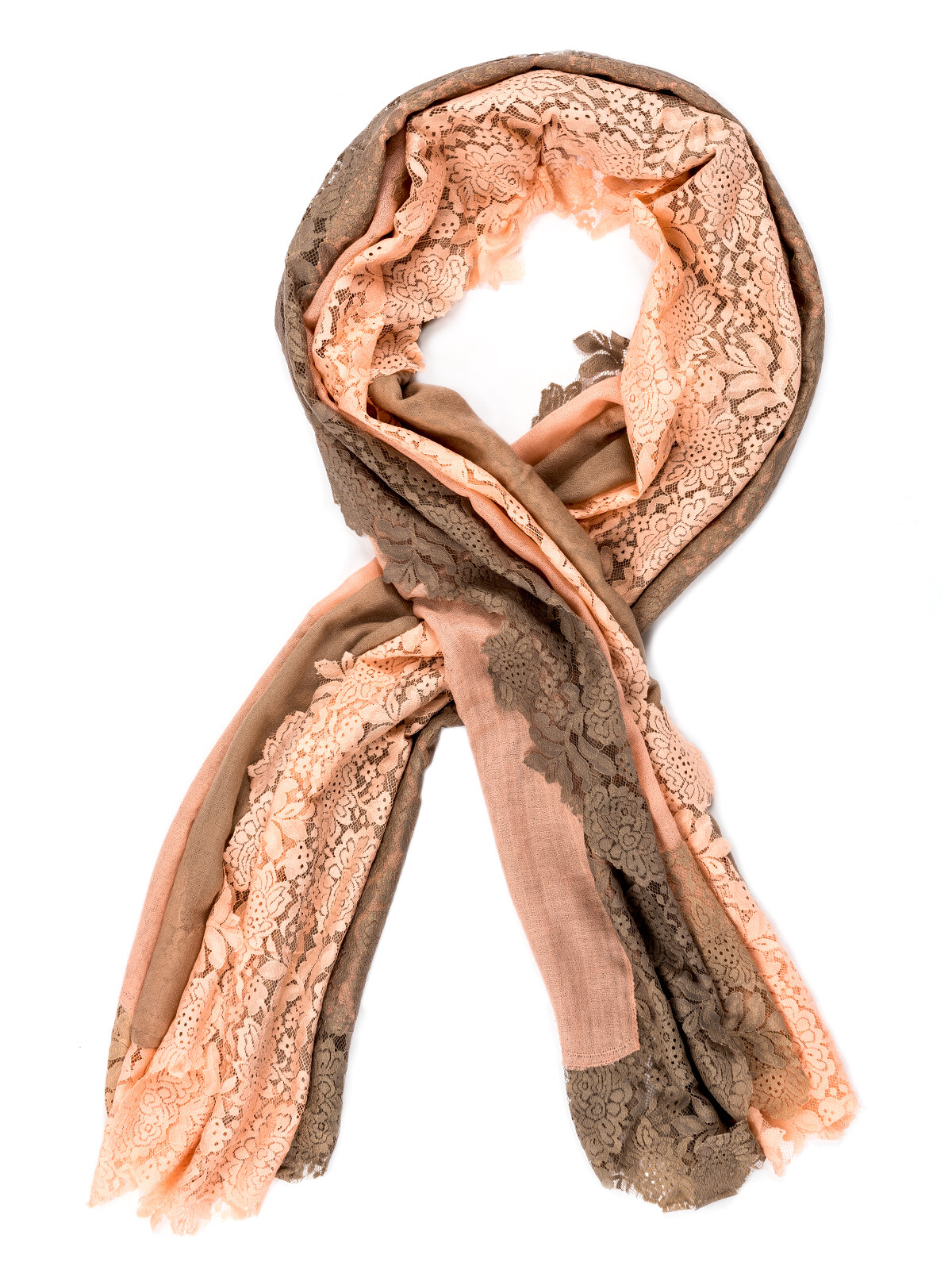 Zar02 shaded lace scarf ROSA