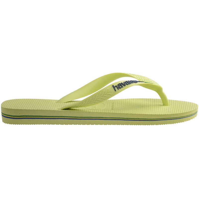 Ojotas Havaianas Brasil Logo Verde