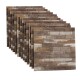 Set x15 Placa De Revestimiento simil piedra TABLA RUSTICA