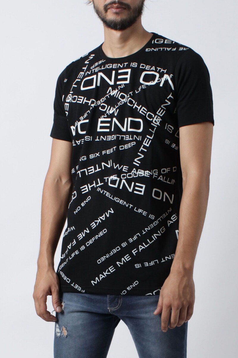 REMERA WE ARE FALLING SIX FEET 