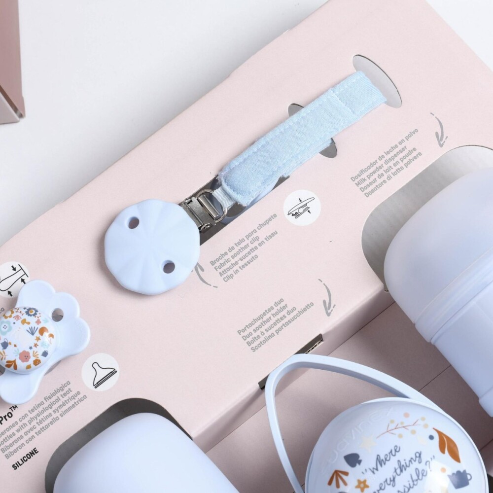 Welcome Baby Set SUAVINEX Wonderland celeste