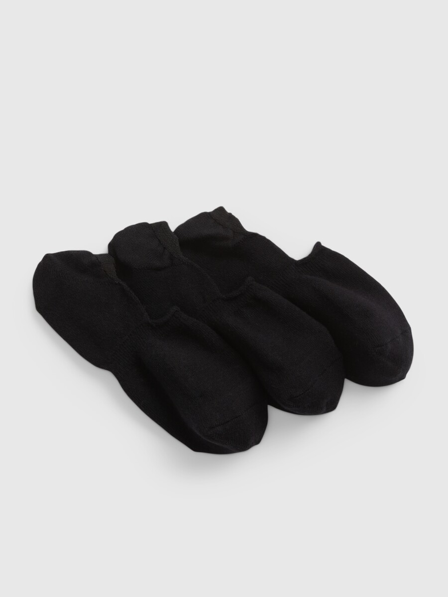 BASIC NO SHOW 3PK - TRUE BLACK 