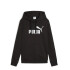 Canguros Puma Logo Hoodie W Femenino Negro - Blanco