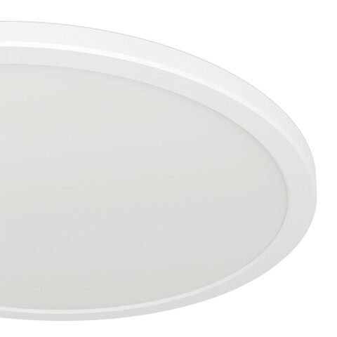 Plafón blanco LED redo. 18,5W blanco dinám. Ø389mm EG3611