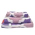 Juego Cama Sabanas Alondra 1 Plaza + Almohada + Funda Atrix Variante Diseño Mosaico