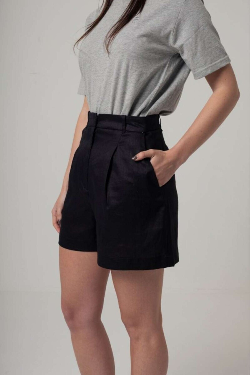 Short Sari - Black 