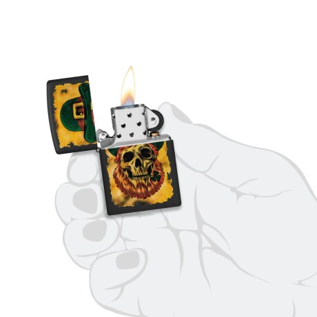 Encendedor Zippo Leprechan Skull - 46244 Encendedor Zippo Leprechan Skull - 46244
