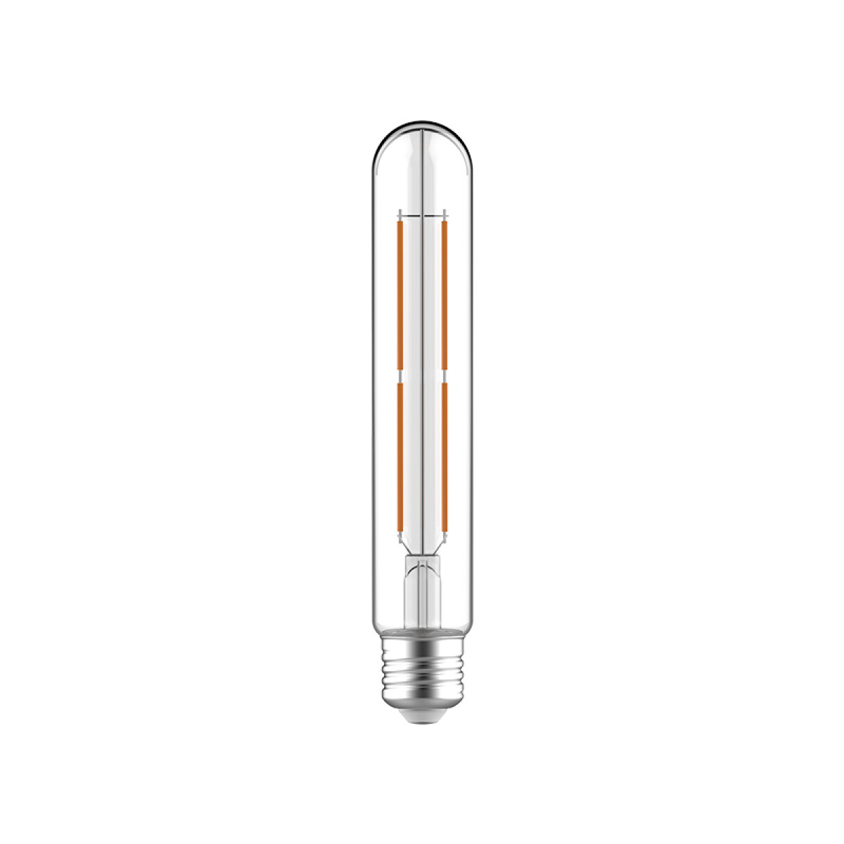 Lámpara LED vintage tubo transp. E27 6W cálida dim - IX1895 
