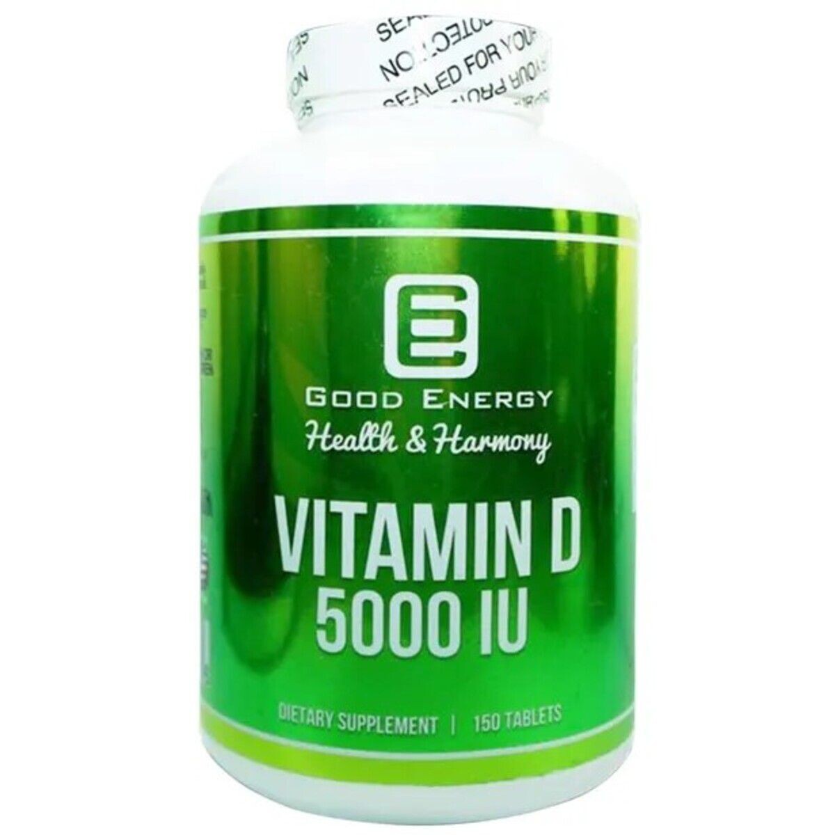 VITAMIN D 5000 IU GOOD ENERGY FR. X 150 