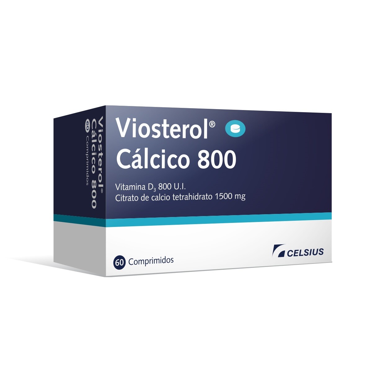 Viosterol Calcio 800. 60 Comp. 