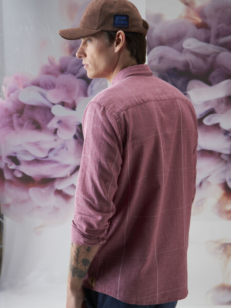 SHIRT SAVANNAH 4.0 CUADROS CARMESI