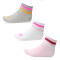 Medias Infantiles Topper x3 Kids Rosa - Blanco - Gris