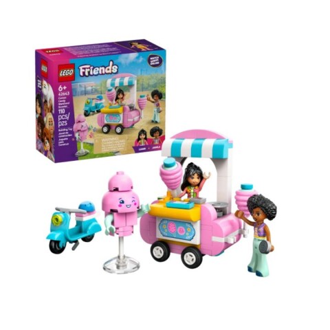 Bloques para armar Lego Friendas Puesto algodón de azúcar 110 Pzas 6+ Bloques Para Armar Lego Friendas Puesto Algodón De Azúcar 110 Pzas 6+