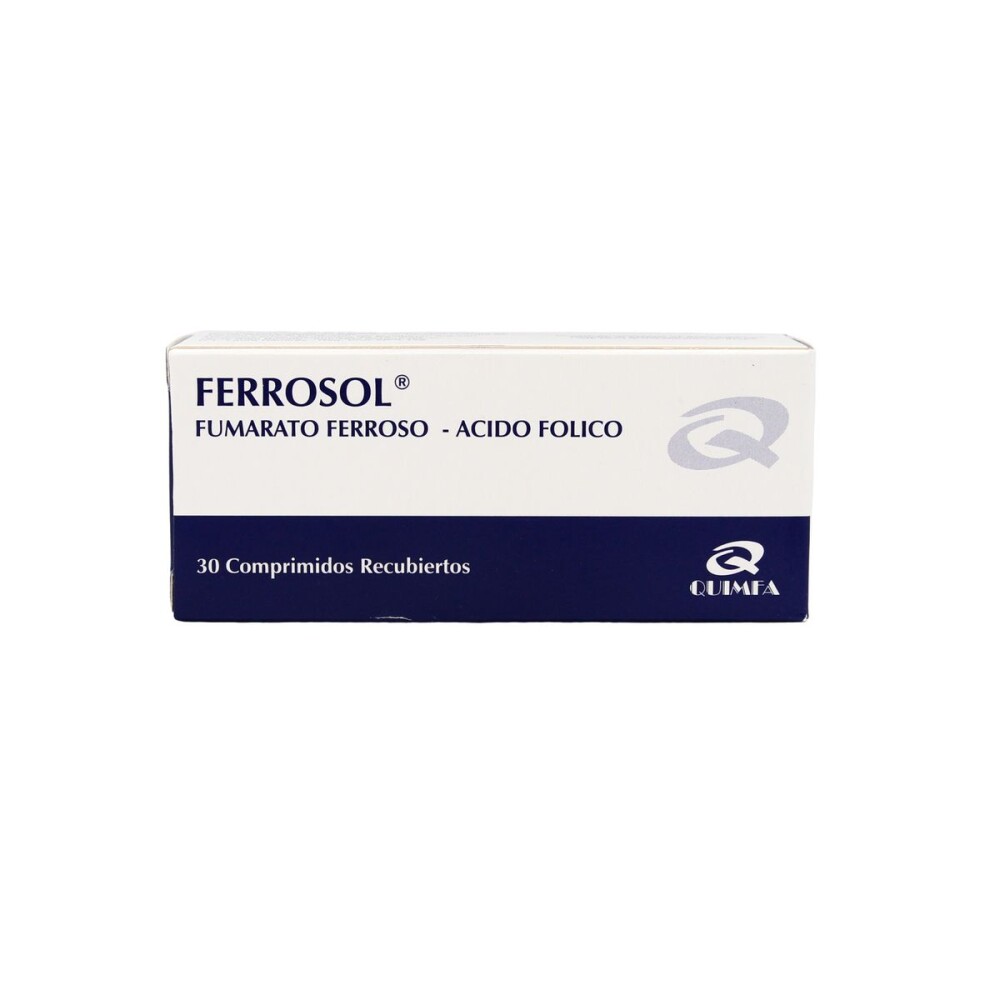FERROSOL CJ X 30 COMPRIMIDOS única