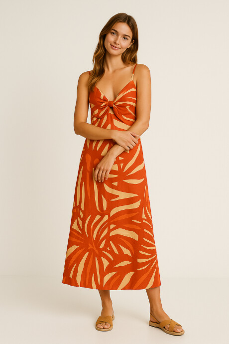 Vestido Nuit Estampado 1