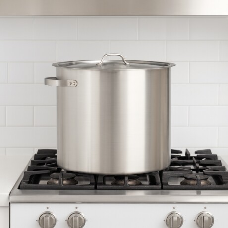 Olla Reforzada de Aluminio 80 Litros 49 cm Olla Reforzada de Aluminio 80 Litros 49 cm