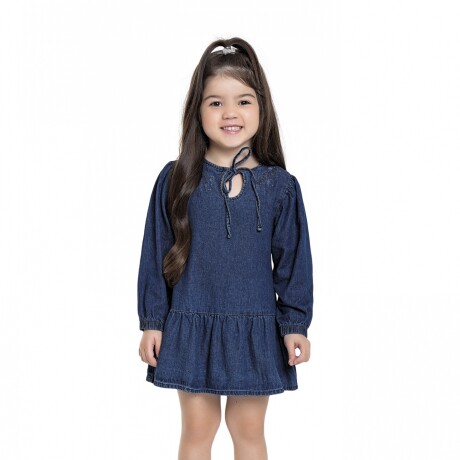 vestido jean niña bordado vestido jean niña bordado