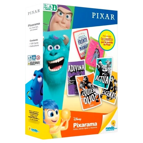 Juego pixarama Ronda Disney Pixar incluye 108 tarjetas Juego pixarama Ronda Disney Pixar incluye 108 tarjetas