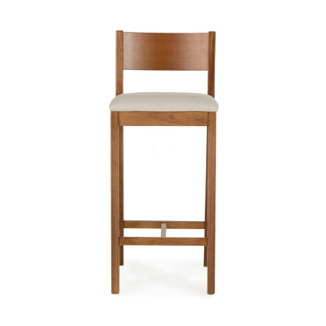 Taburete Manu - Tela Rústica 201-G2 (Beige)