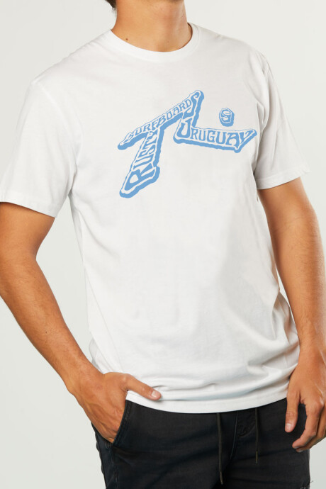 T-SHIRT MUNDIAL RUSTY Blanco