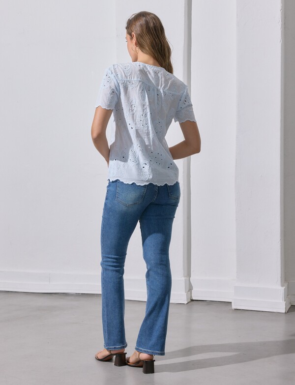 Blusa Broderie CELESTE