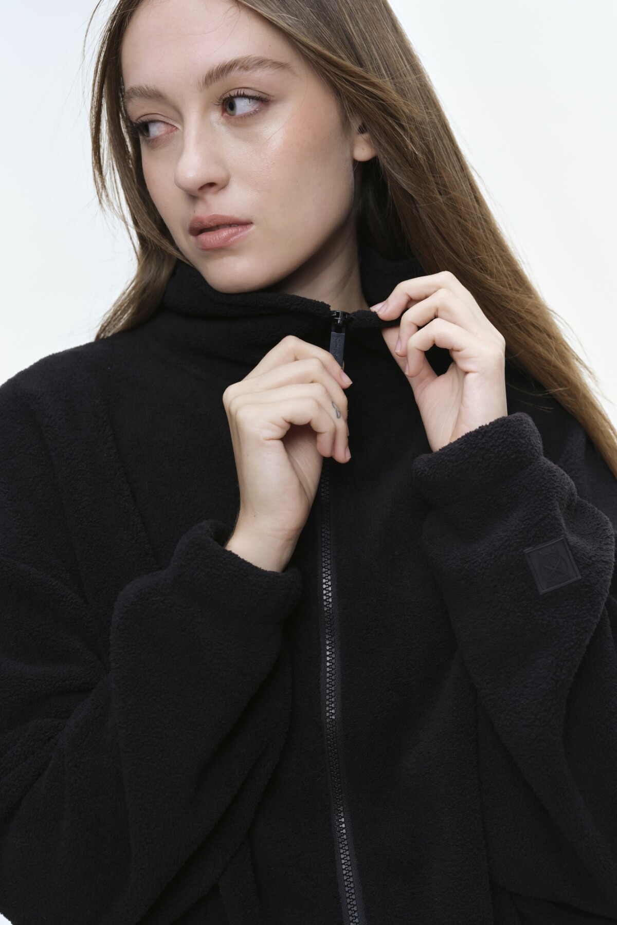 Campera Teddy Negro