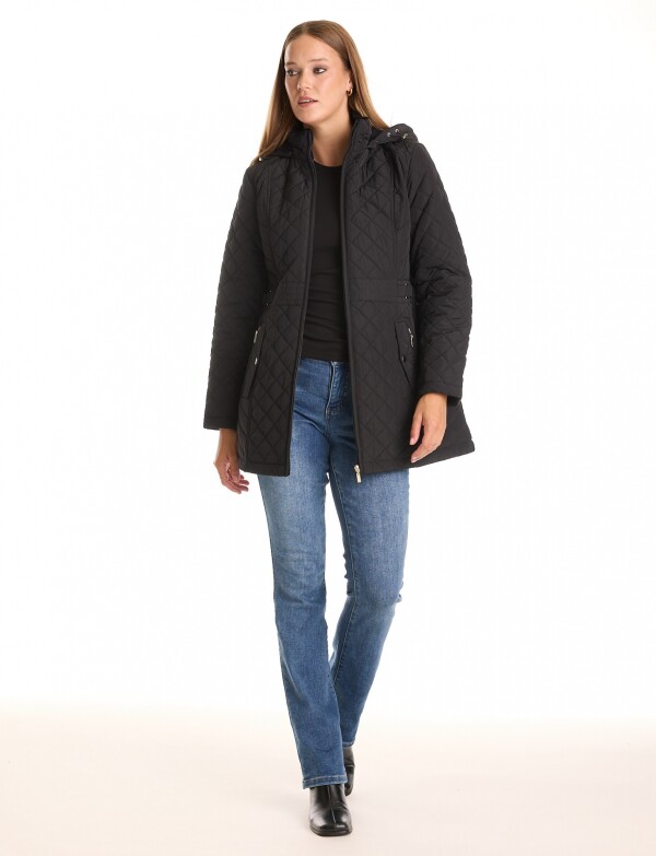 Campera Capitoneada NEGRO