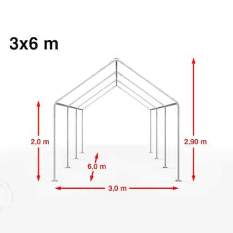Carpa Estructural Gazebo 6x3M Eventos Carpa Estructural Gazebo 6x3M Eventos