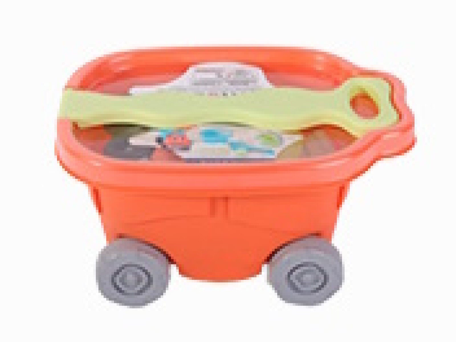 Set Infantil Carrito de Playa 10 Piezas - ROJO 