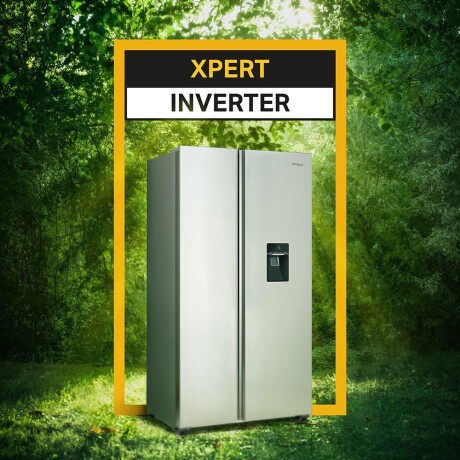 Heladera Whirlpool WRS955 SBSI inverter inox. con dispensador Heladera Whirlpool WRS955 SBSI inverter inox. con dispensador