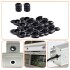 Ojal Goma 14MM Negro Pack X250 Anillo Sellado Junta Arandela Variante Color Negro