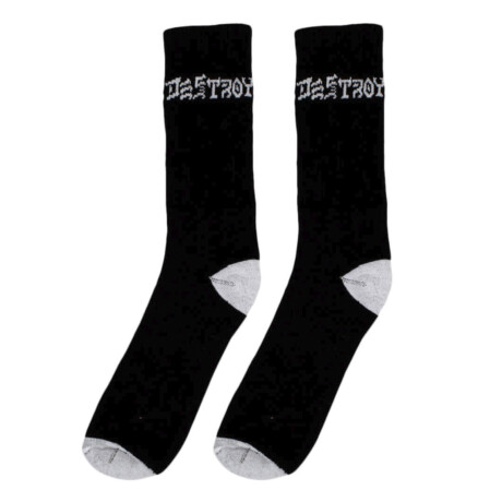 Medias Thrasher - Skate and Destroy Negro