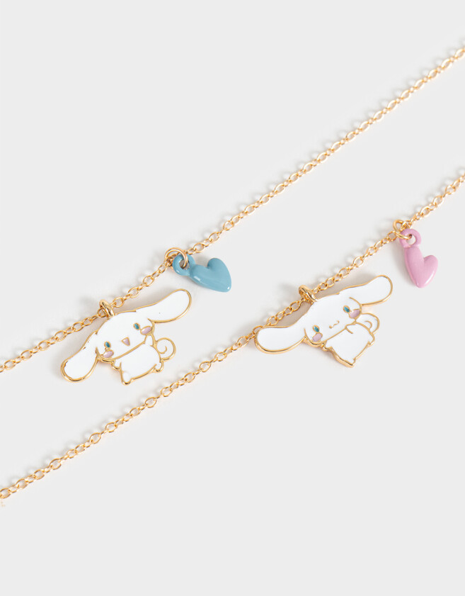 Collares Infantiles Licencias Collares Para Compartir Cinnamoroll - Dorado