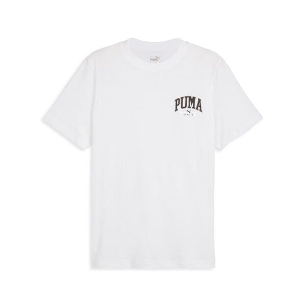 Remera Puma Squad Small Graphic Tee de - 681792 02 Blanco