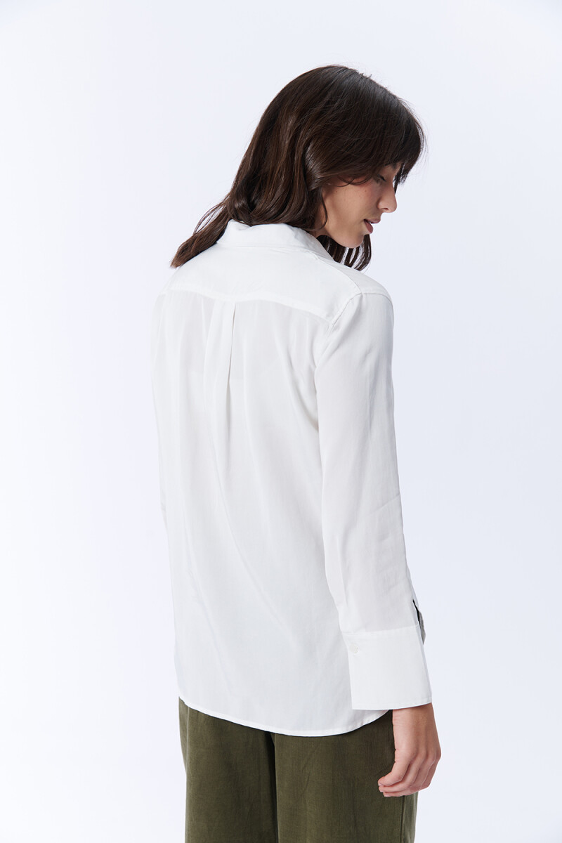 Camisa manga larga laboral Crudo