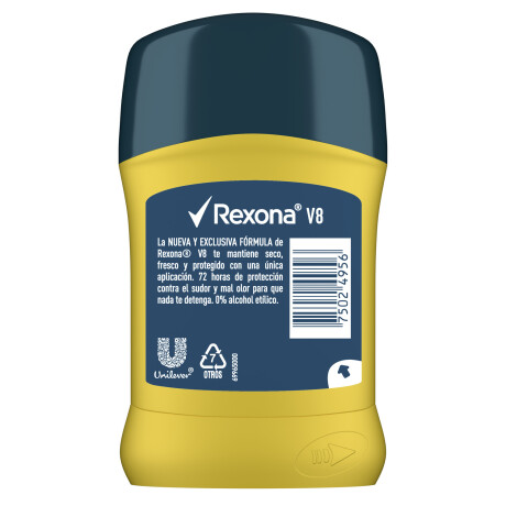 Rexona Desodorante antitranspirante Barra Stick V8 Rexona Desodorante antitranspirante Barra Stick V8