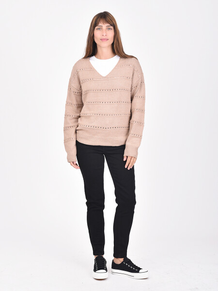 BUZO GAIA BEIGE (V)