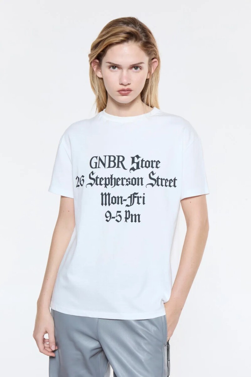 REMERA HARRY Blanco