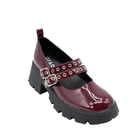 ZAPATO 35-40 BURGUNDY