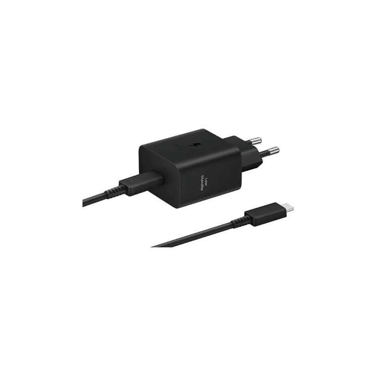 Cargador Samsung 45 W Carga Súper Rápida 2.0 USB-C con Cable 5 A (w/ Cable)