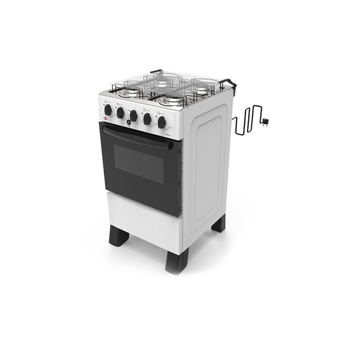 CocinaTokyo a Gas Bravo Plus 4H con Encendido Comando Superior 