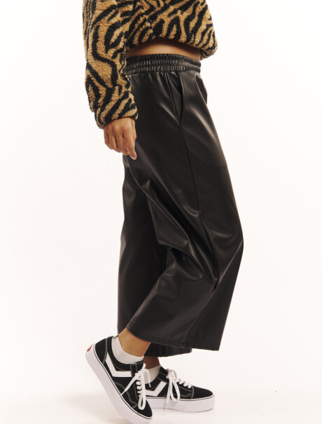 Pantalon DK cropped pu Pantalon DK cropped pu