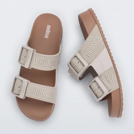 Sandalias Melissa de Dama - Cozy Slide M-Lover - 35849BT276 MARRON/BEIGE