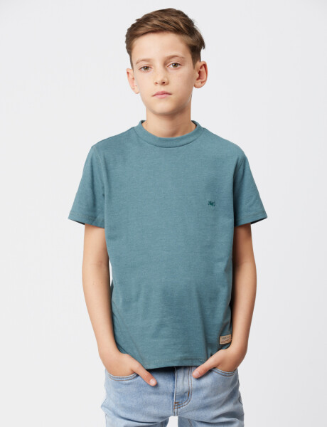 REMERA BÁSICA DE ALGODÓN Verde