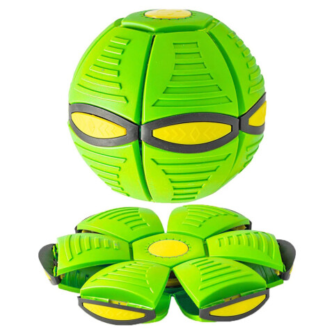 Pelota Magica Plegable Juguete Boomerang Luz Led Juego Variante Color Verde