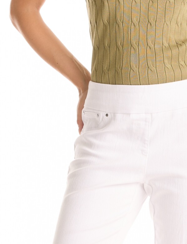 Jegging Denim Premium & Confort Total BLANCO