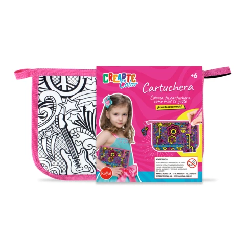 Cartuchera para Colorear Crearte Color 001