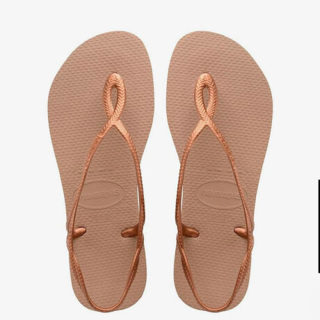 Ojotas Havaianas de Dama - HAVAIANA LUNA - HV41296975282 ROSE GOLD/ROSE GOLD